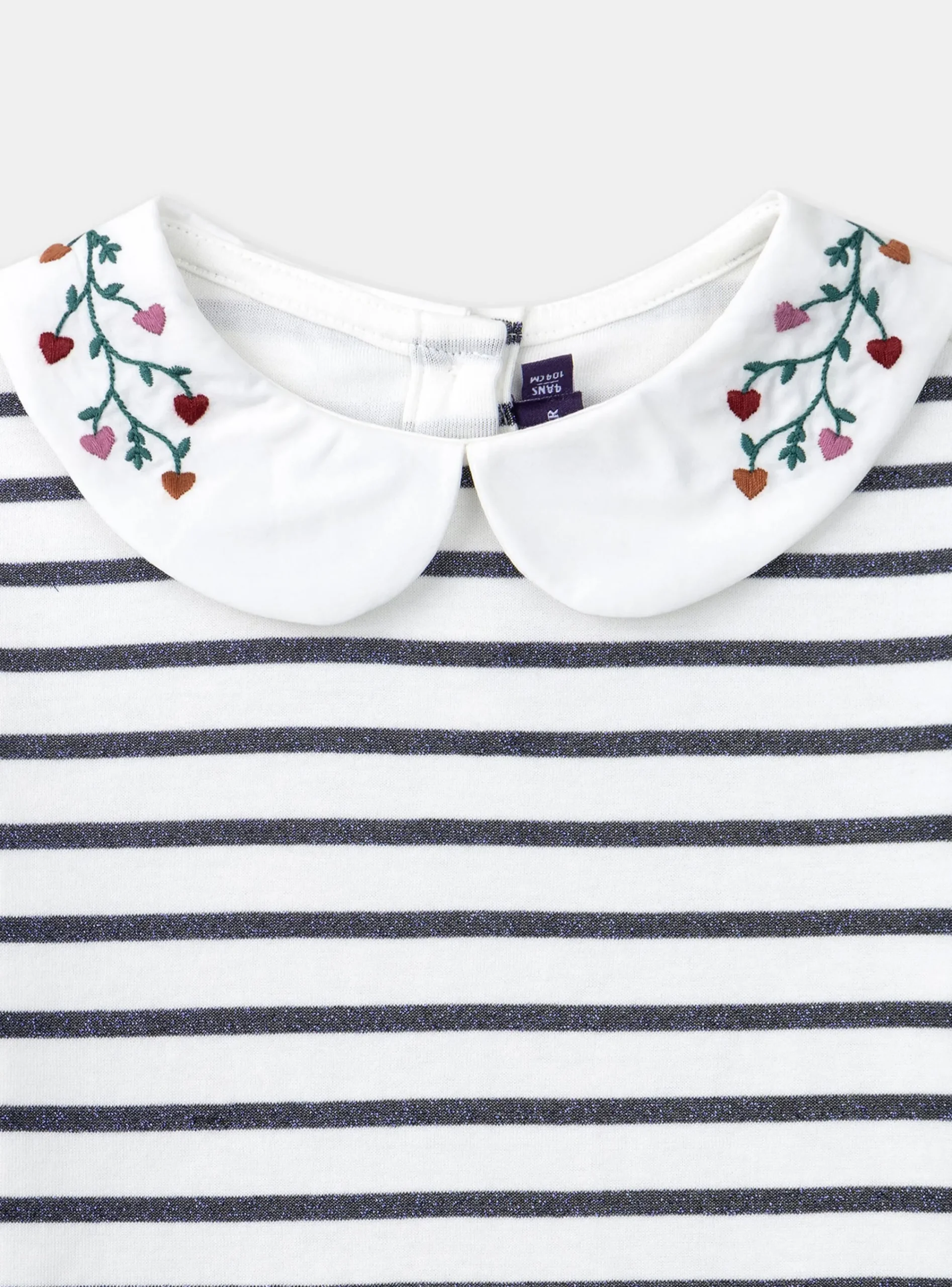 Shirt, T-shirt-Sergent Major Off white TEE SHIRT LS
