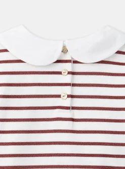 Shirt, T-shirt-Sergent Major Off white TEE SHIRT LS