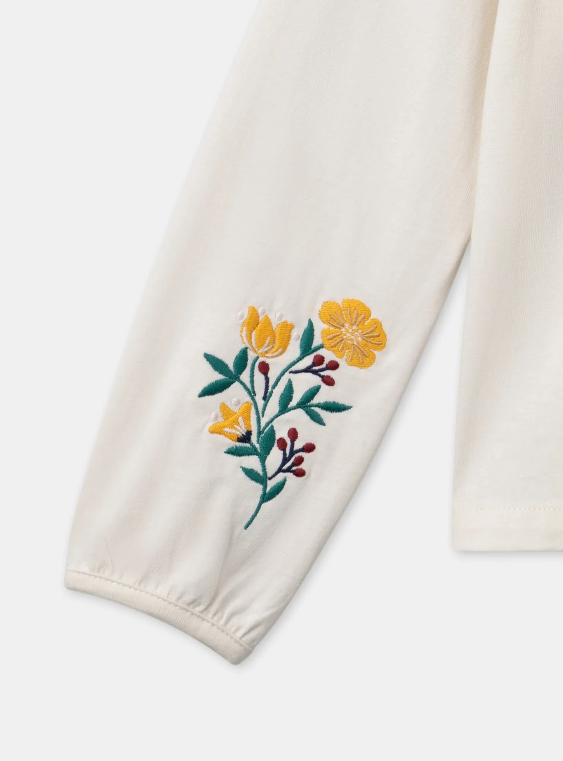 Shirt, T-shirt-Sergent Major off white TEE SHIRT LS