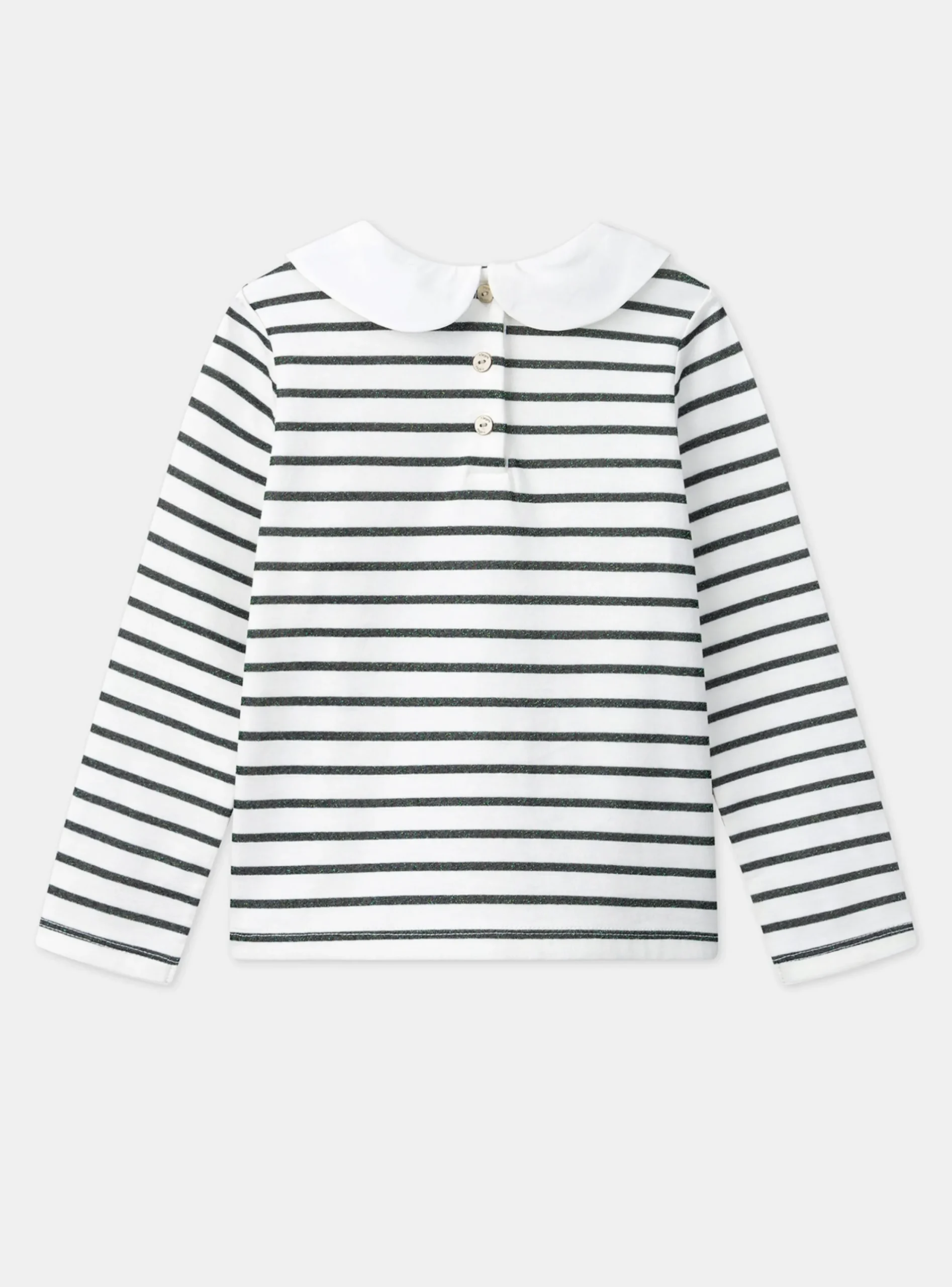 Shirt, T-shirt-Sergent Major Off white TEE SHIRT LS