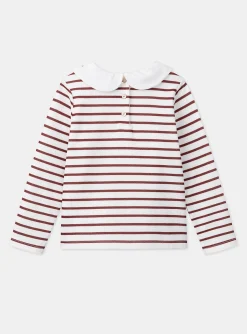 Shirt, T-shirt-Sergent Major Off white TEE SHIRT LS