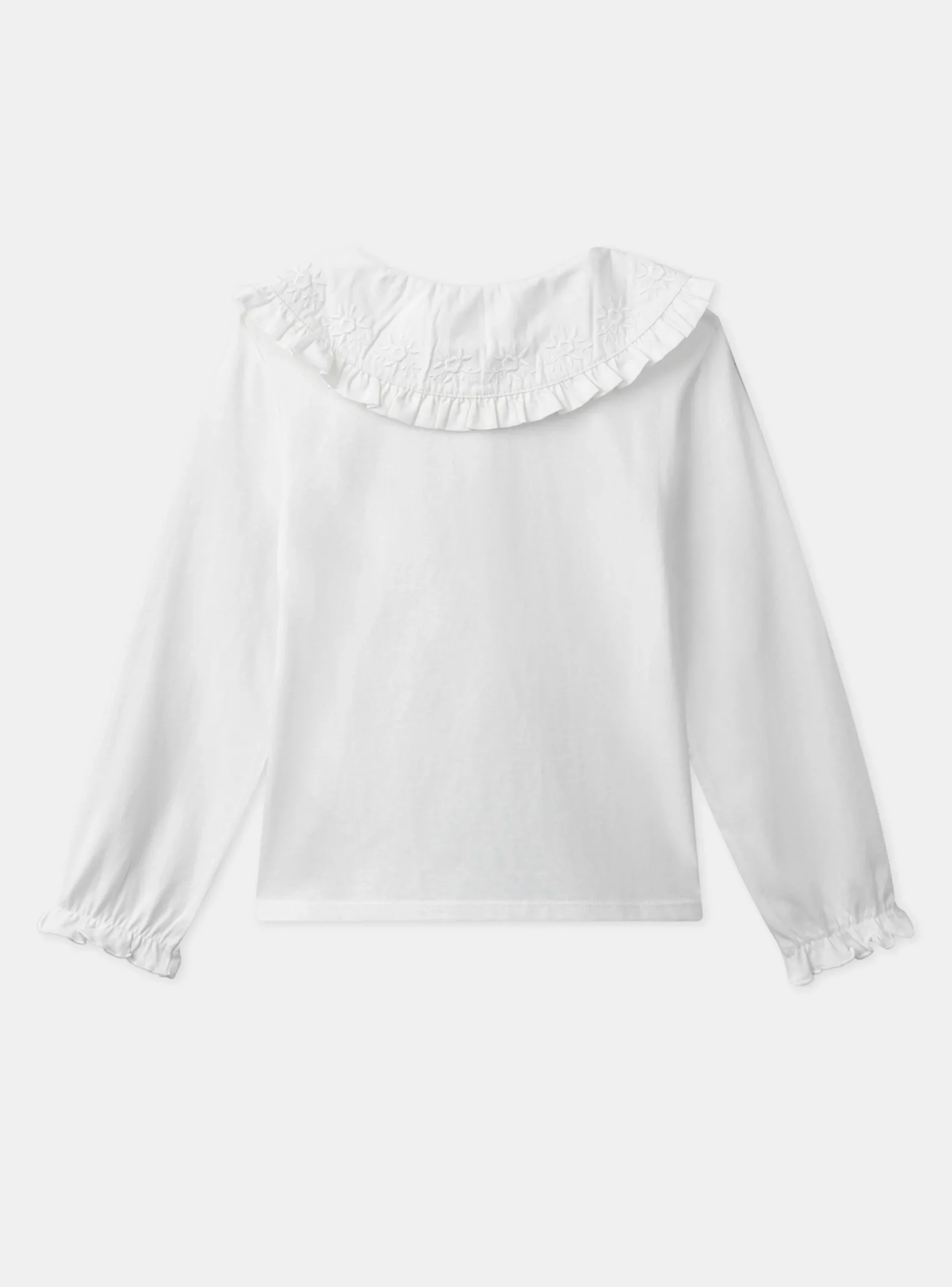 Shirt, T-shirt-Sergent Major Off white TEE SHIRT LS