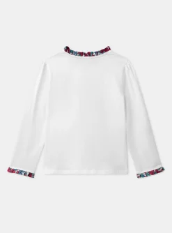 Shirt, T-shirt-Sergent Major Off white TEE SHIRT LS