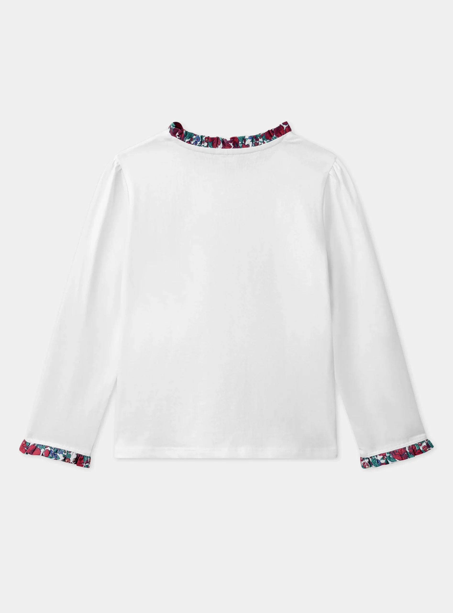 Shirt, T-shirt-Sergent Major Off white TEE SHIRT LS