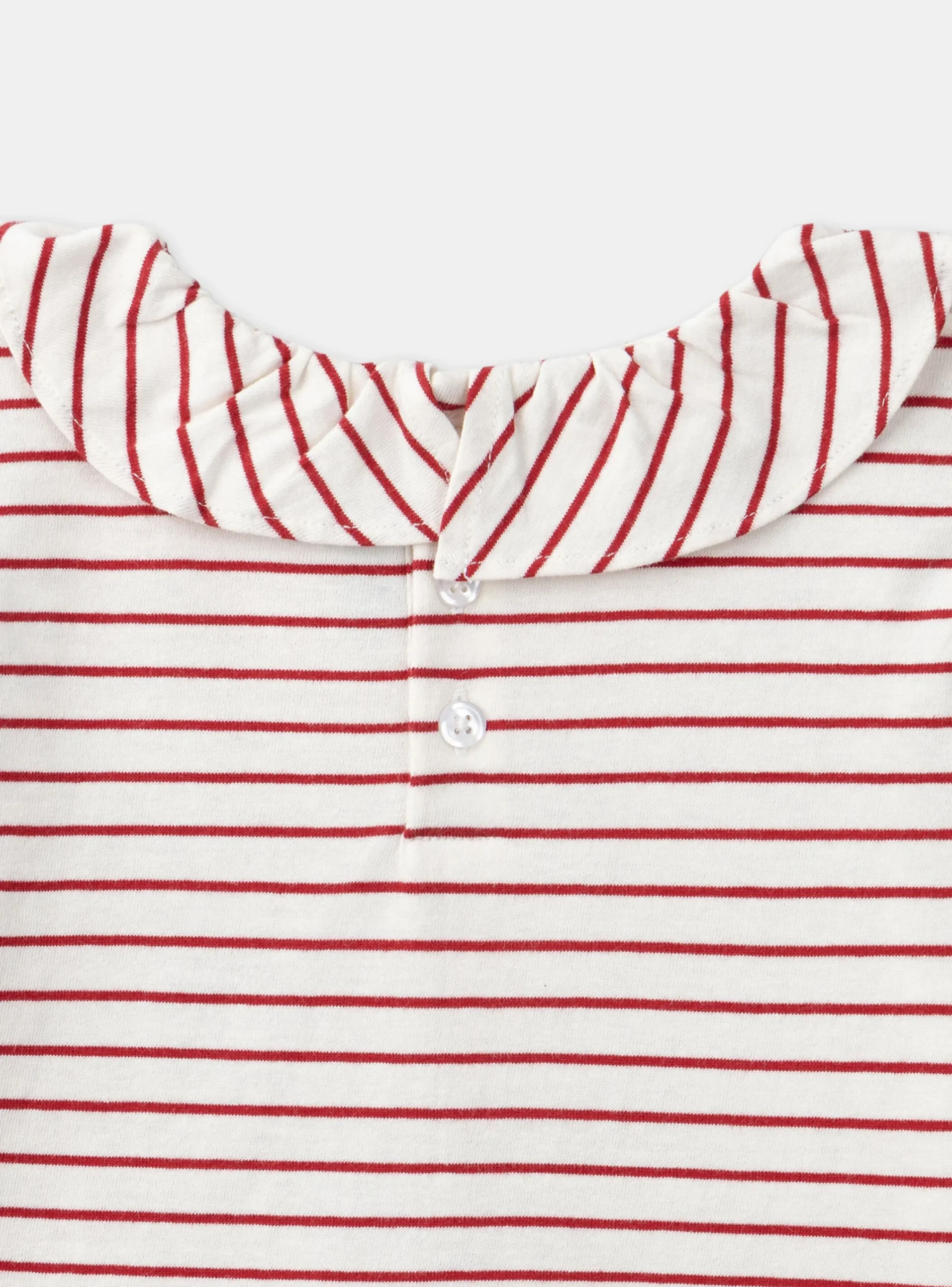 Shirt, T-shirt-Sergent Major Off white TEE SHIRT LS