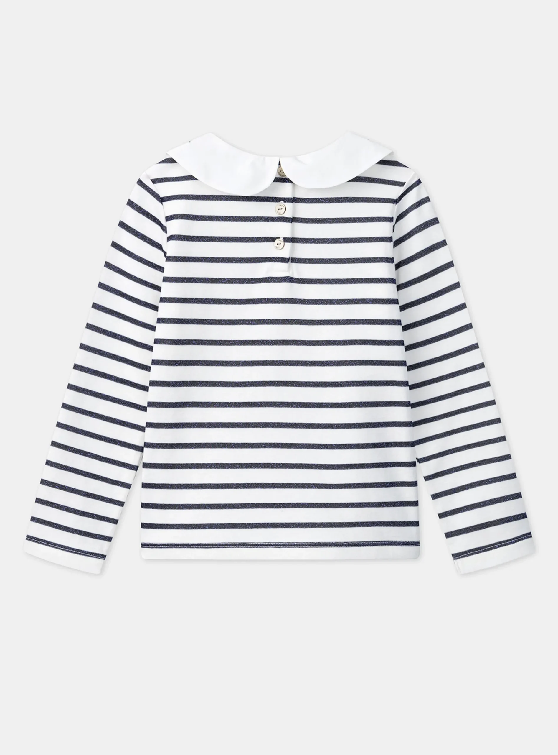 Shirt, T-shirt-Sergent Major Off white TEE SHIRT LS
