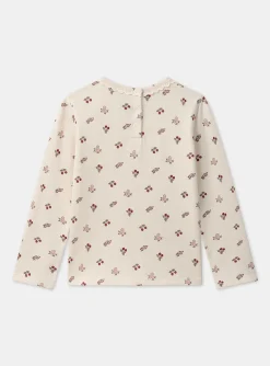Shirt, T-shirt-Sergent Major Off white TEE SHIRT LS