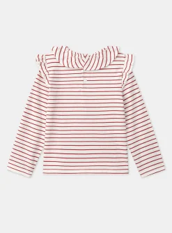 Shirt, T-shirt-Sergent Major Off white TEE SHIRT LS