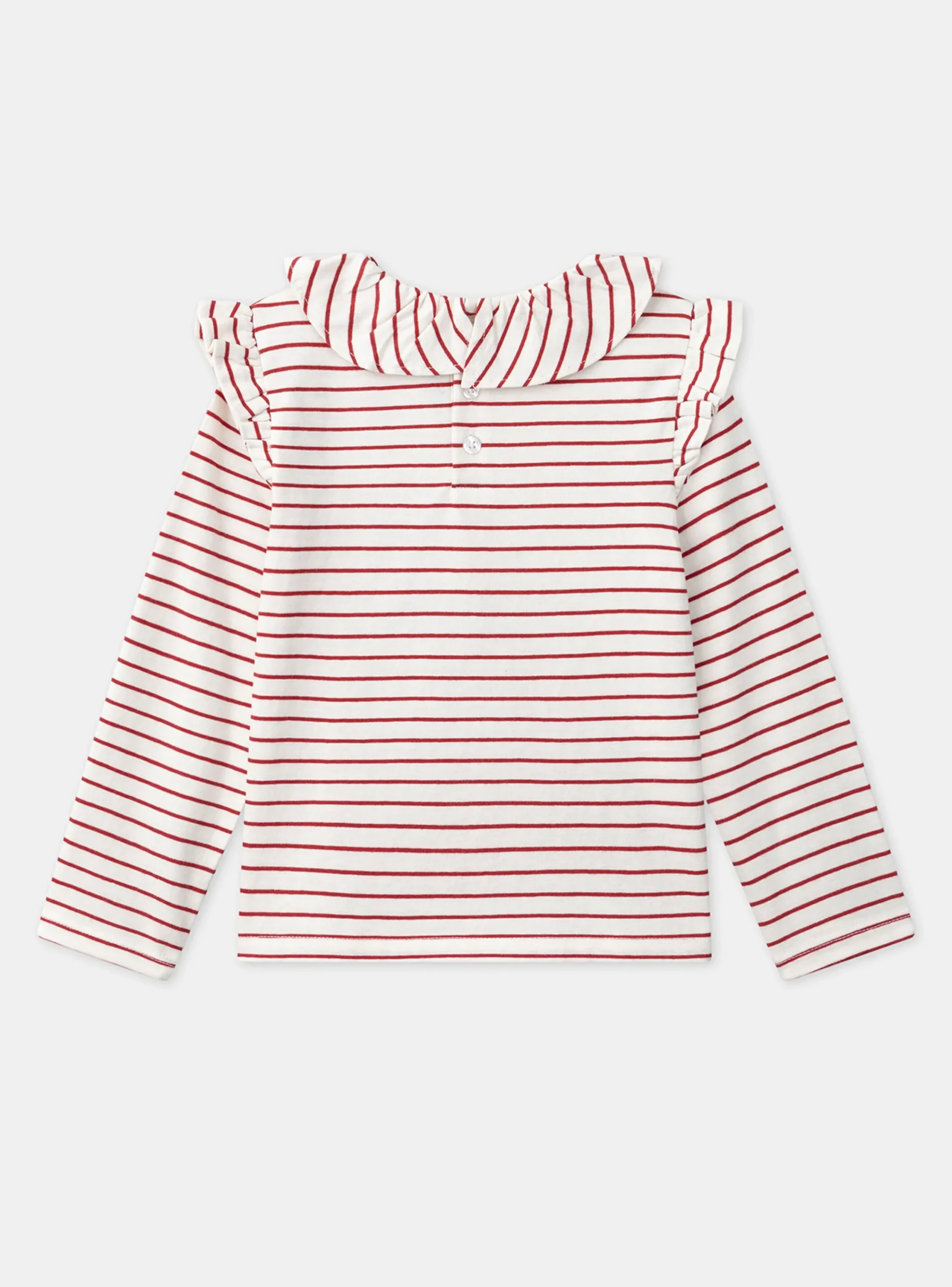 Shirt, T-shirt-Sergent Major Off white TEE SHIRT LS