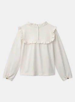 Shirt, T-shirt-Sergent Major off white TEE SHIRT LS