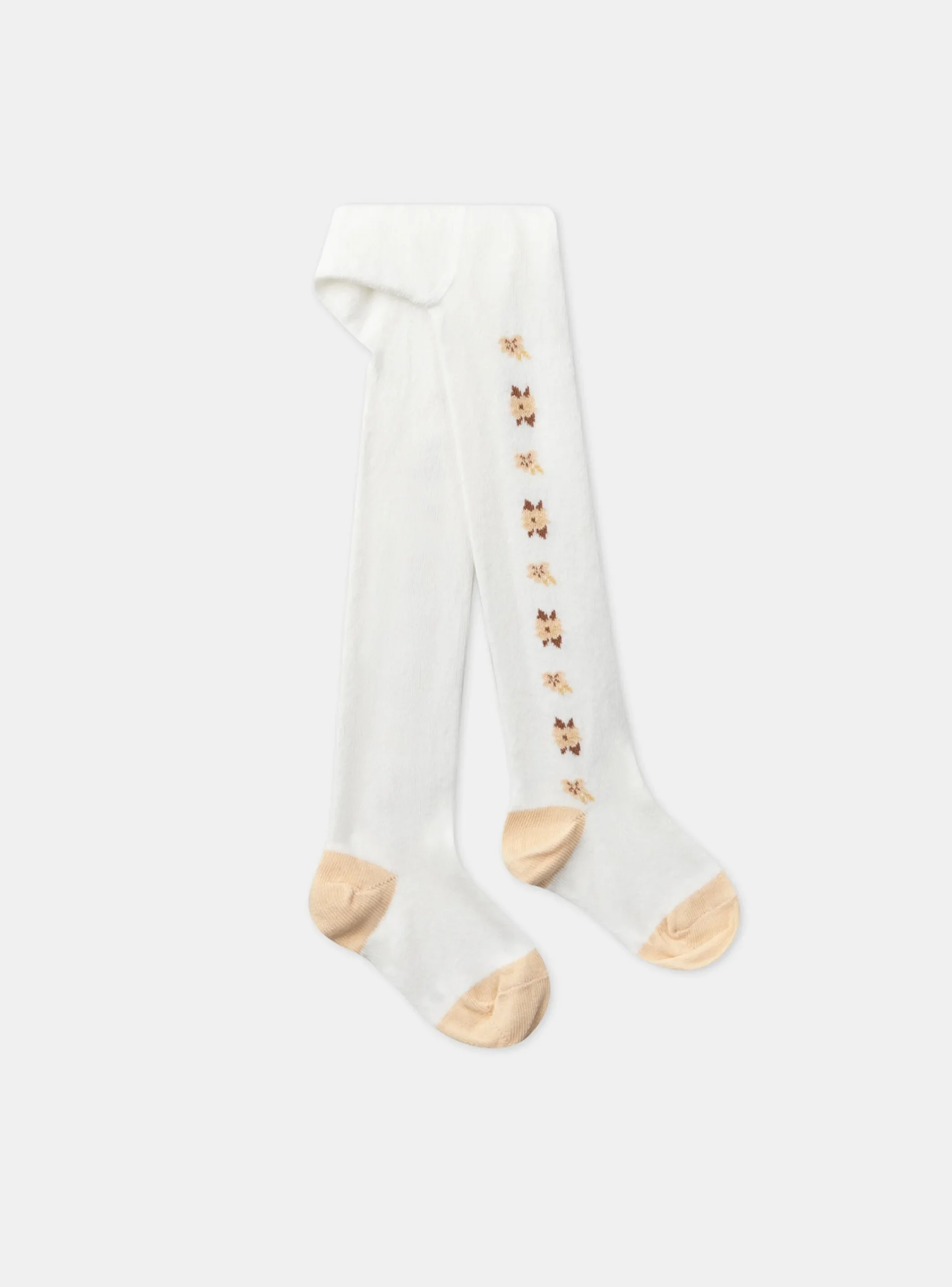 Underwear, Socks, Tights-Sergent Major Off white TIGHTS