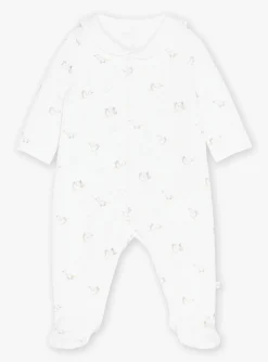 Baby Jumpsuits-Sergent Major Off-white bassinet in tubing