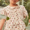 Shirt, T-shirt-Sergent Major Off-white blouse with fruit print