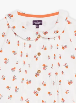 Shirt, T-shirt-Sergent Major Off-white blouse with fruit print