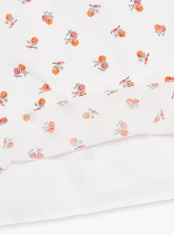 Shirt, T-shirt-Sergent Major Off-white blouse with fruit print