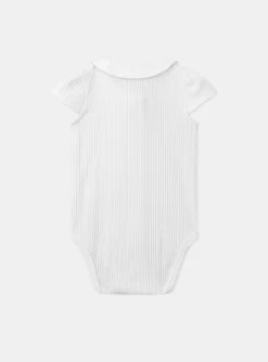 Body | Body-Sergent Major Off-white bodysuit with an embroidered collar