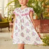 Dress-Sergent Major Off-white dress with roses