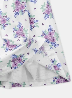 Dress-Sergent Major Off-white dress with roses