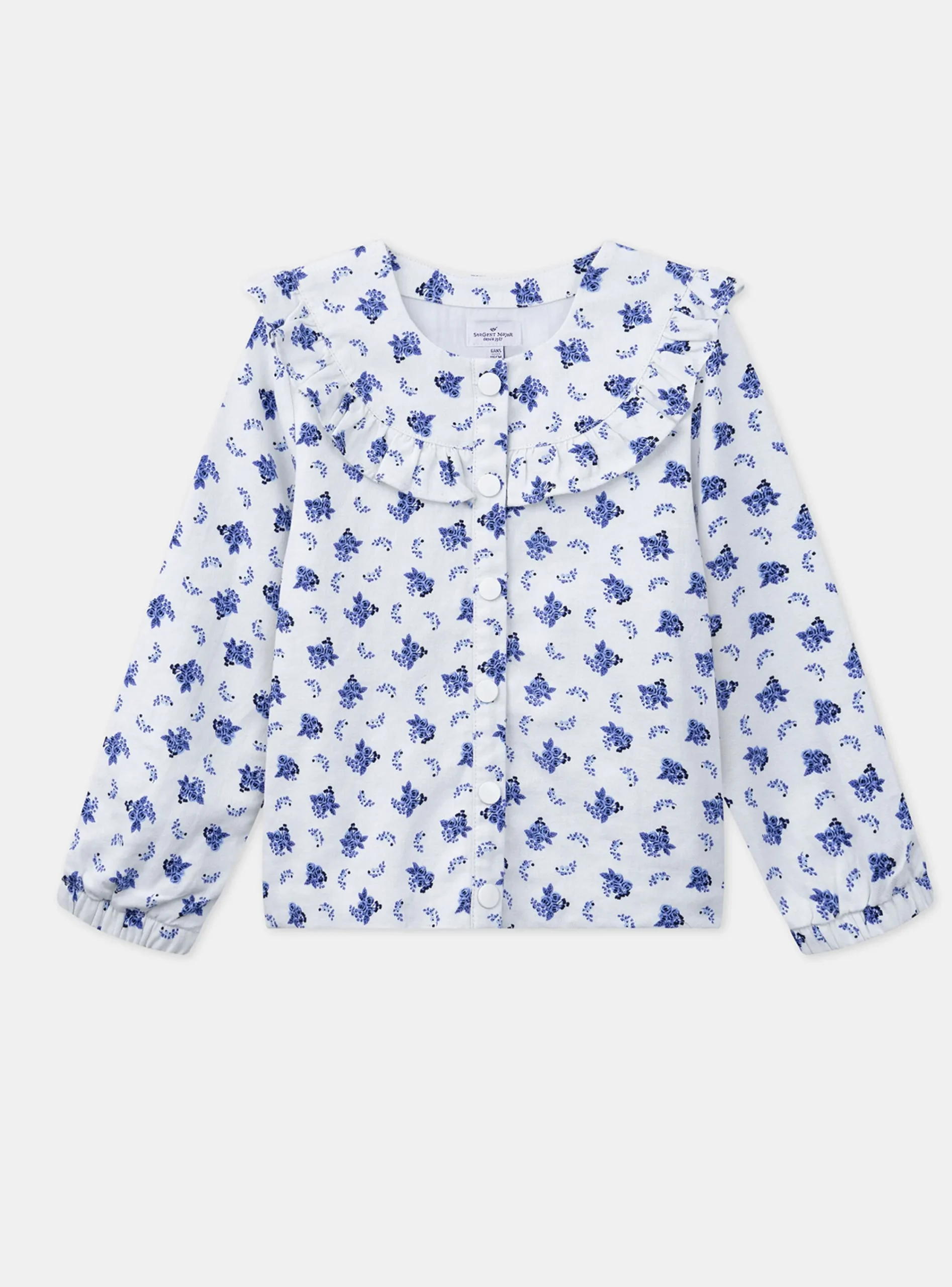 Coat, Parka, Jacket-Sergent Major Off-white floral jacket