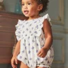 Dress | Dress-Sergent Major Off-white floral rompers