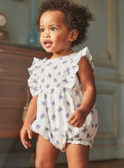 Dress | Dress-Sergent Major Off-white floral rompers
