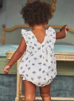 Dress | Dress-Sergent Major Off-white floral rompers