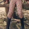 Trousers, Jeans And Legging-Sergent Major Off-white floral-print leggings