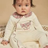 Pajamas & Rompers | Pajamas & Rompers-Sergent Major Off-white romper with floral motif
