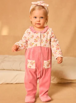 Pajamas & Rompers | Pajamas & Rompers-Sergent Major Old rose BABYGROW