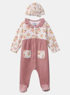 Pajamas & Rompers | Pajamas & Rompers-Sergent Major Old rose BABYGROW