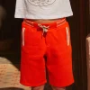 Bermuda Shorts-Sergent Major Orange BERMUDA