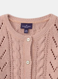 Knitwear, Sweater, Cardigan-Sergent Major Orange CARDIGAN