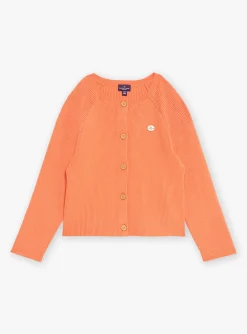 Knitwear, Sweater, Cardigan-Sergent Major Orange knitted cardigan