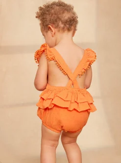 Romper, Jumpsuit & Outfit | Romper, Jumpsuit & Outfit-Sergent Major Orange ROMPER