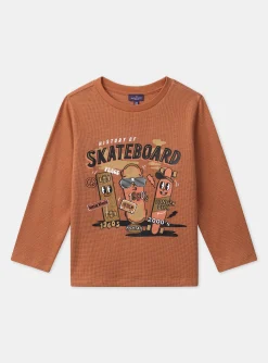 T-shirt, Polo Shirt-Sergent Major Orange TEE SHIRT LS