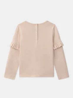 Shirt, T-shirt-Sergent Major Orange TEE SHIRT LS