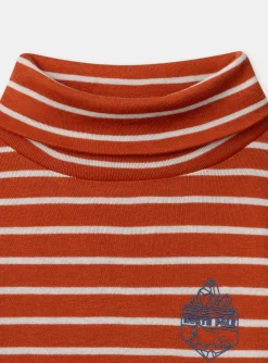 Knitwear, Sweater, Cardigan-Sergent Major Orange TURTLE NECK