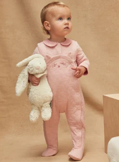 Pajamas & Rompers | Pajamas & Rompers-Sergent Major Pale rose BABYGROW