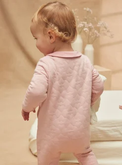 Pajamas & Rompers | Pajamas & Rompers-Sergent Major Pale rose BABYGROW