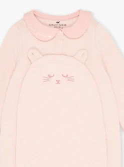 Pajamas & Rompers | Pajamas & Rompers-Sergent Major Pale rose BABYGROW