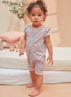 Pajamas & Rompers | Pajamas & Rompers-Sergent Major Parme BABYGROW