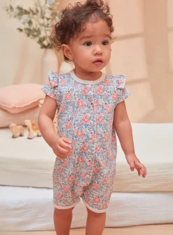 Pajamas & Rompers | Pajamas & Rompers-Sergent Major Parme BABYGROW