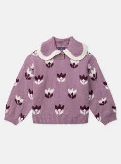 Knitwear, Sweater, Cardigan-Sergent Major Parme PULLOVER