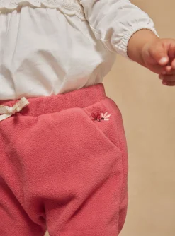 Sweatpants | Sweatpants-Sergent Major Passion pink fleece jogging bottoms