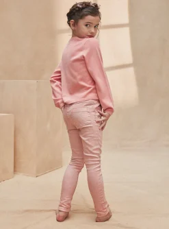 Trousers, Jeans And Legging-Sergent Major Peach JEANS