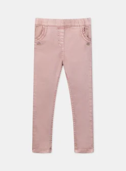 Trousers, Jeans And Legging-Sergent Major Peach JEANS