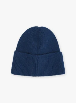 Beany, Scarf & Gloves-Sergent Major Petrol blue knitted hat