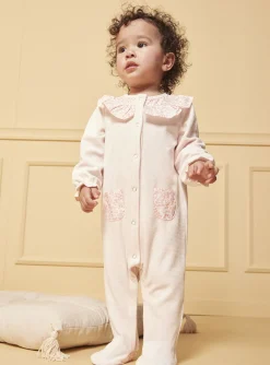 Pajamas & Rompers | Pajamas & Rompers-Sergent Major Pink BABYGROW