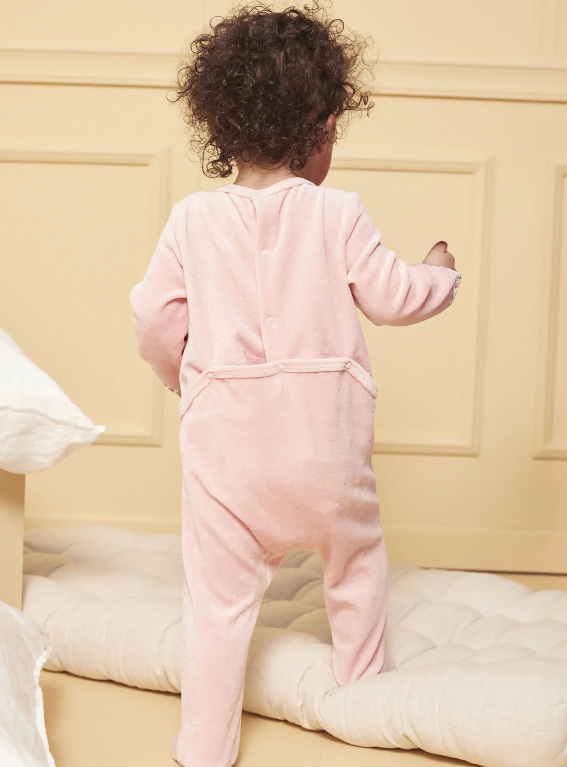 Pajamas & Rompers | Pajamas & Rompers-Sergent Major Pink BABYGROW