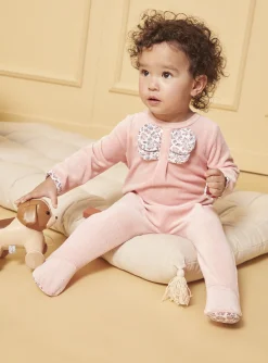 Pajamas & Rompers | Pajamas & Rompers-Sergent Major Pink BABYGROW